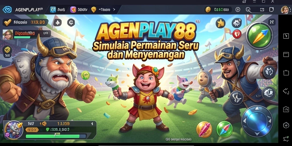 Tampilan gameplay seru dalam AGENPLAY88 yang penuh petualangan.