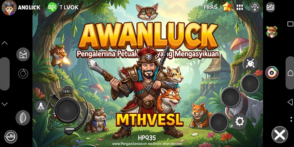 Gambaran gameplay seru di dunia <strong>AWANLUCK</strong>.