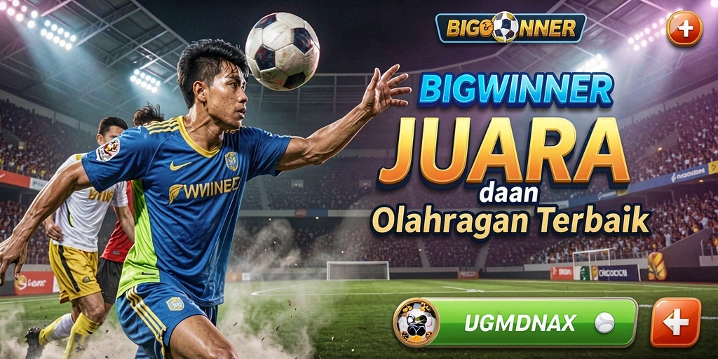 Tampilan gameplay <strong>BIGWINNER</strong> yang menegangkan dengan aksi olahraga seru.