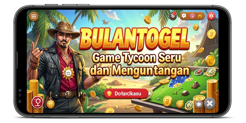 Gameplay seru dari BULANTOGEL yang menunjukkan pengalaman Tycoon.
