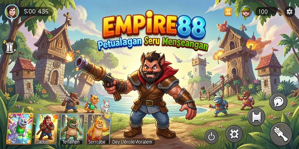 Tampilan gameplay seru dan menantang dari EMPIRE88 yang memukau.