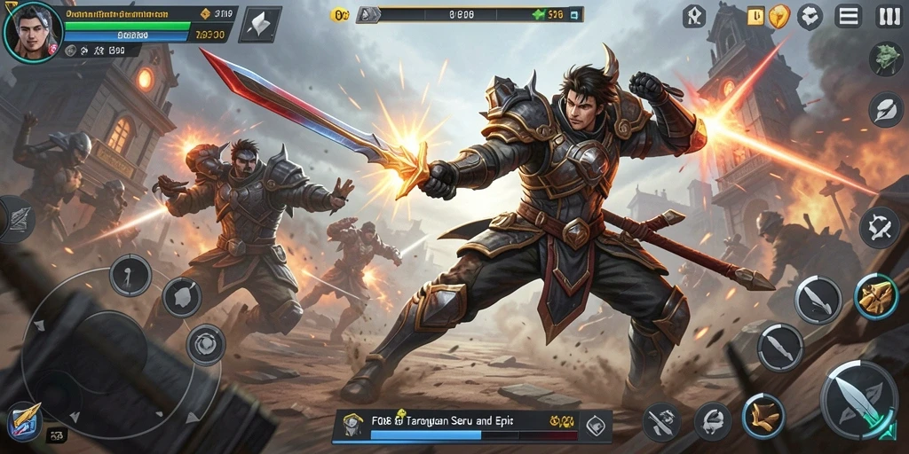 Gameplay intens dan seru di FO8 dengan pertarungan epik.