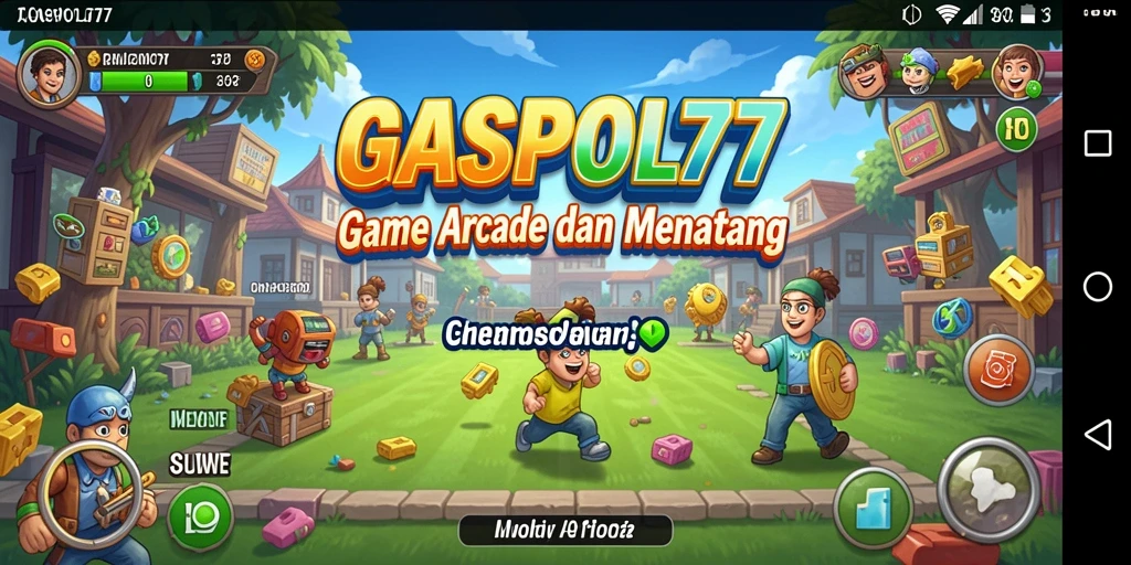 Tampilan seru dari gameplay GASPOL77 dengan berbagai tantangan.