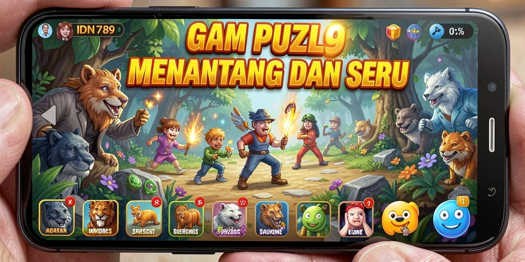 Tampilan gameplay IDN789 yang menarik dan penuh tantangan.