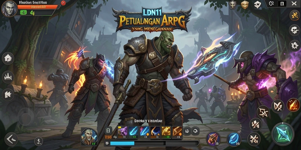 Tampilan gameplay LDN11 yang menegangkan dan menarik.