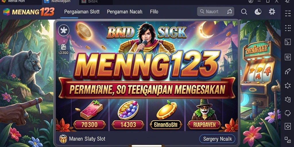 Tampilan gameplay MENANG123 yang seru dan menantang.