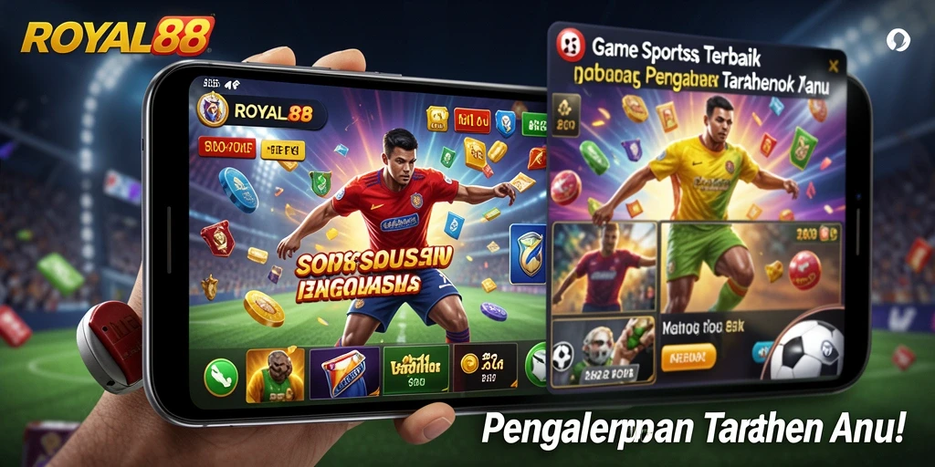 Tampilan antarmuka gameplay ROYAL88 yang menarik dan interaktif.