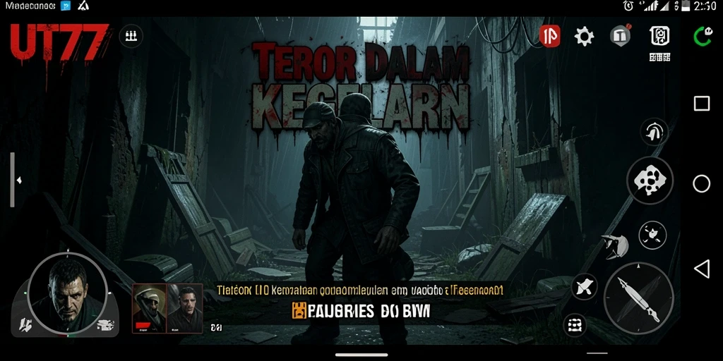 Gameplay menegangkan di dalam kegelapan pekat.