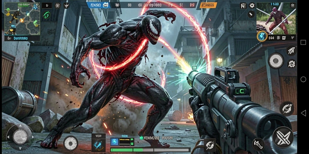 Tangkapan layar menampilkan aksi gameplay menarik di <strong>VENOM889</strong>.